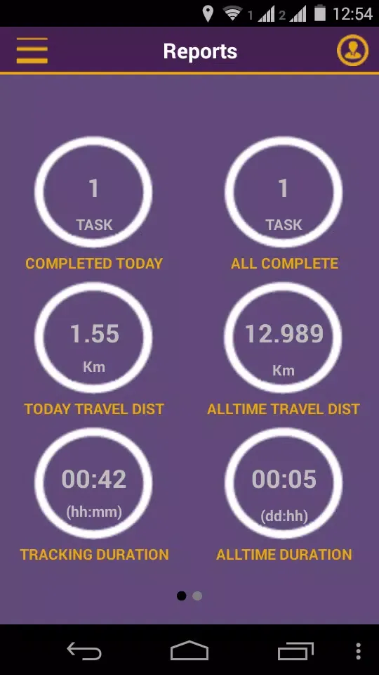 Tangkapan skrin Employee Tracker