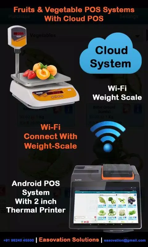 Zrzuty ekranu Fruit & Veg Cloud POS