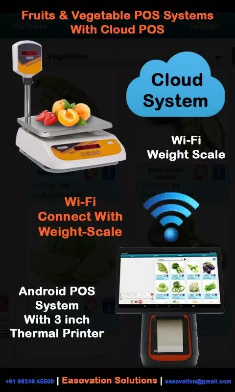 Zrzuty ekranu Fruit & Veg Cloud POS