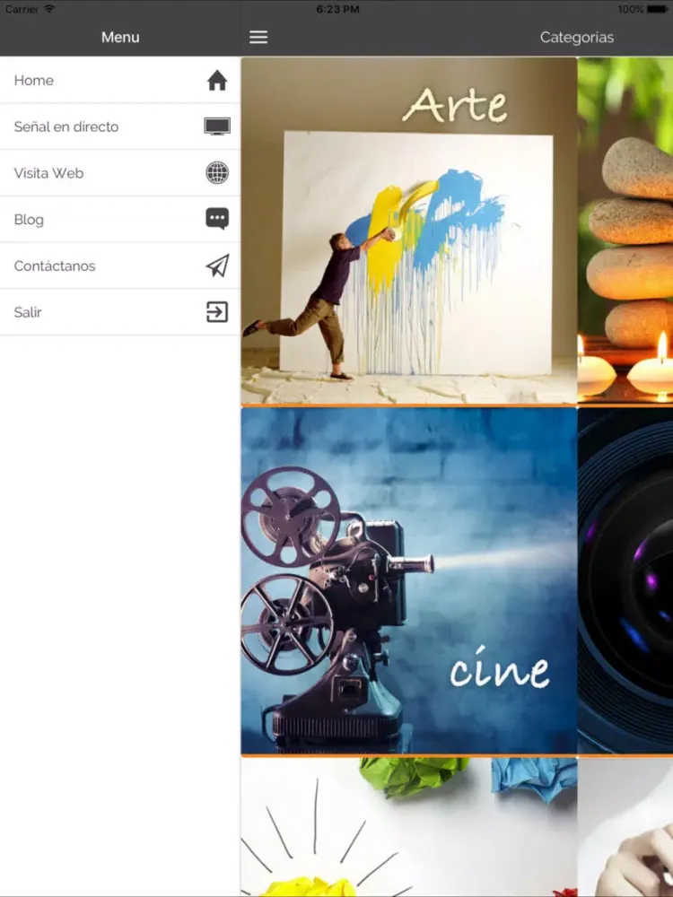 IntiNetwork | TV en Vivo y Bajo Demanda iPad 应用截图