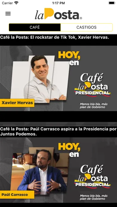 La Posta Screenshots