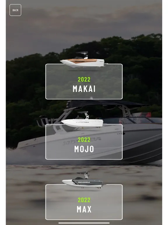 Moomba Boats iPad  Screenshots