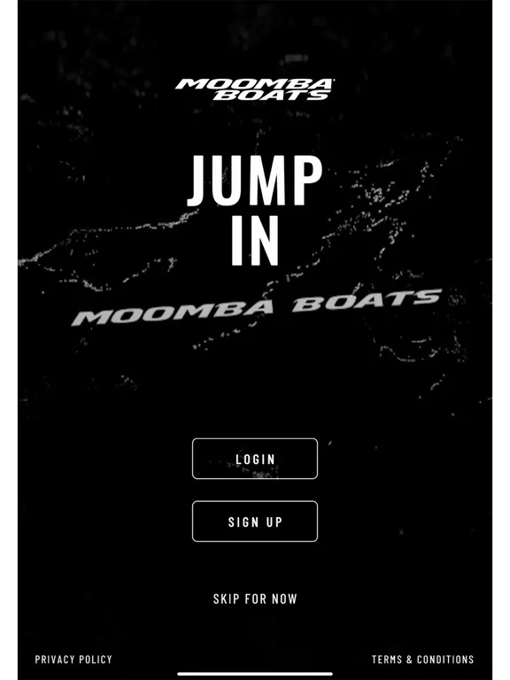 Moomba Boats iPad  Screenshots