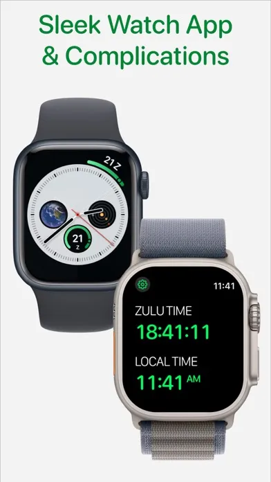 Zulu Time Now - UTC GMT Clock स्क्रीनशॉट