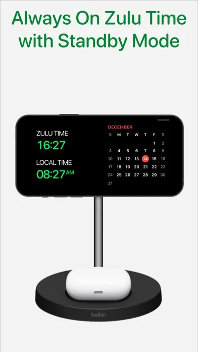 Zulu Time Now - UTC GMT Clock स्क्रीनशॉट