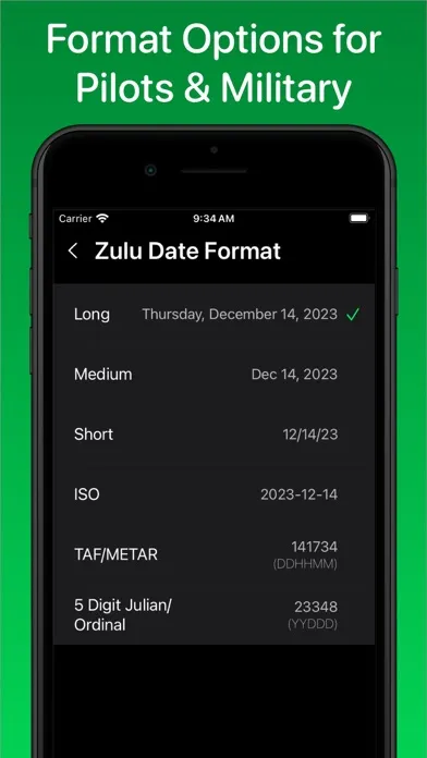 Zulu Time Now - UTC GMT Clock स्क्रीनशॉट