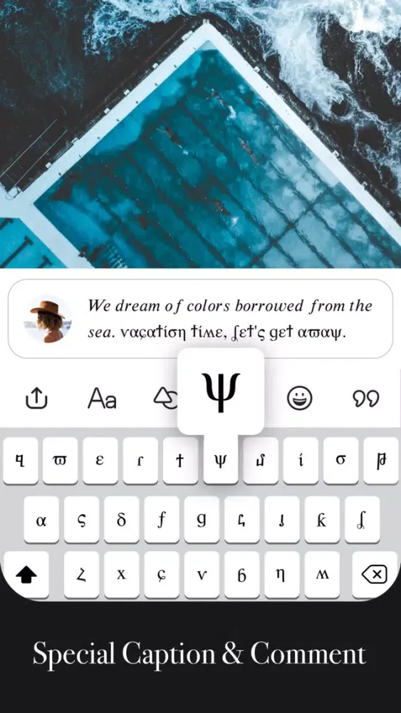 Capturas de pantalla de Fonts keyboard-font and symbol
