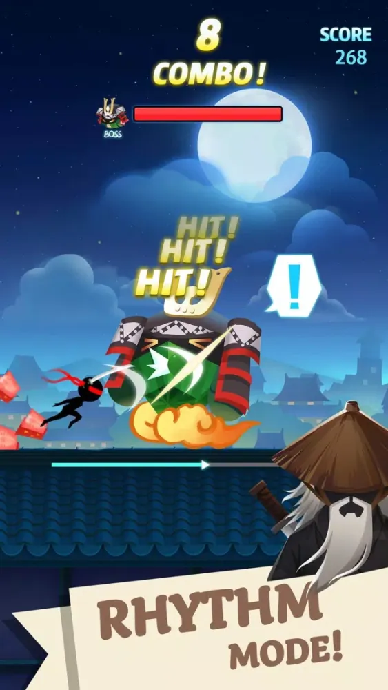 ภาพหน้าจอของ Merge Fruit Ninja