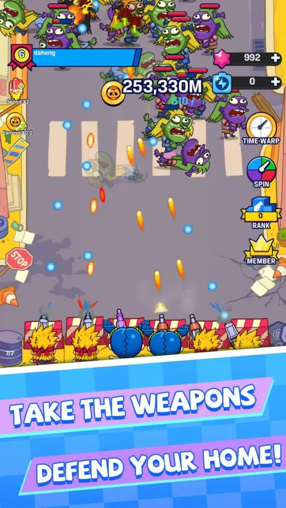 ภาพหน้าจอของ Merge Guns VS Zombies