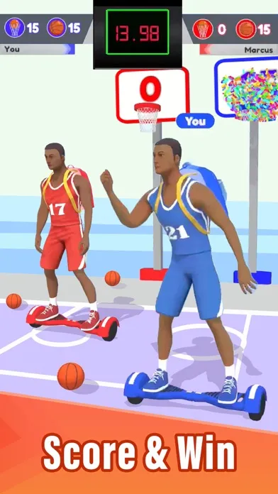 Capturas de pantalla de Hyper Basketball!