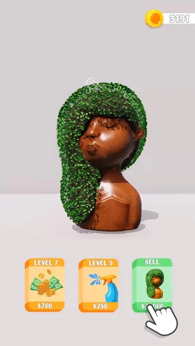 Tangkapan skrin Chia Pet