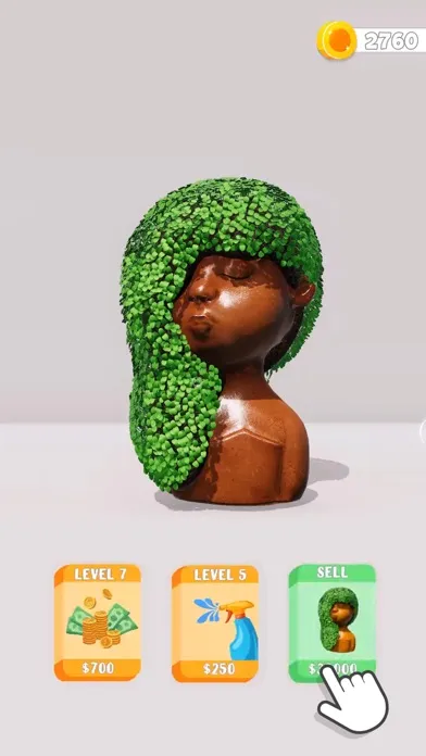 Tangkapan skrin Chia Pet