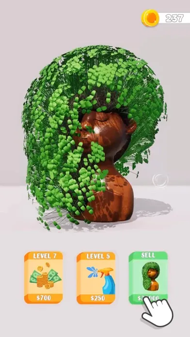 Tangkapan skrin Chia Pet