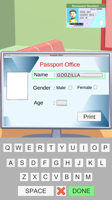 Tangkapan skrin DIY Passport