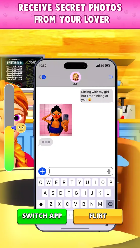 Zrzuty ekranu Secret Texts: Flirt Master