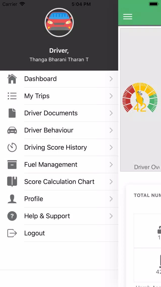 Driver Module Ekran Görüntüleri