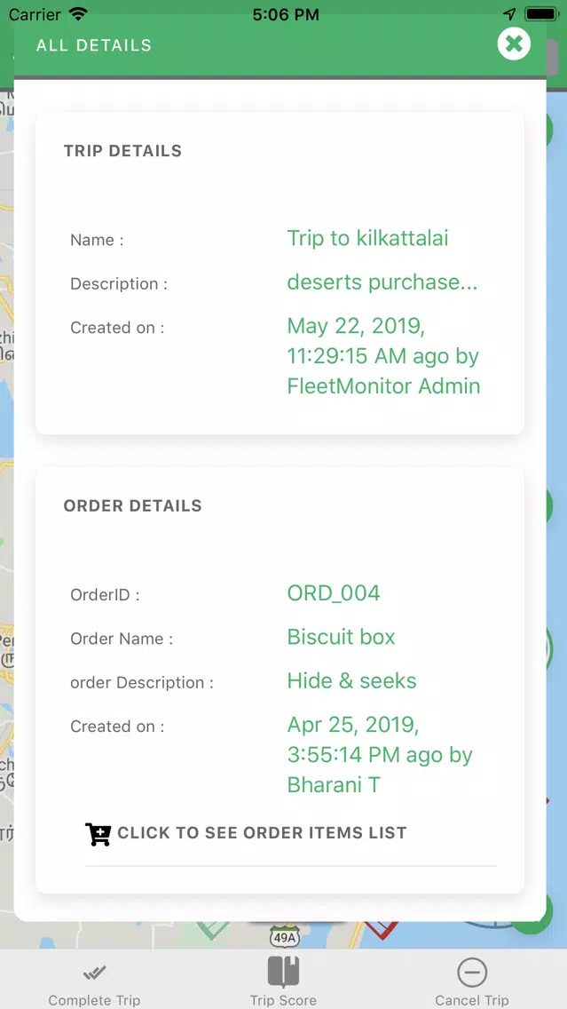 Driver Module Ekran Görüntüleri