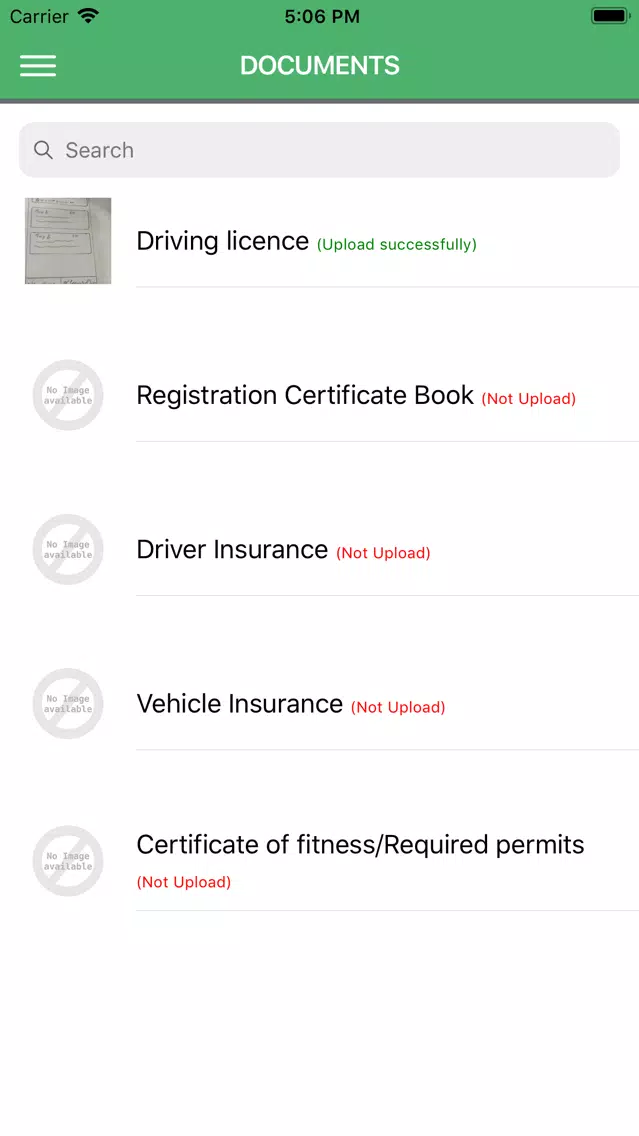 Driver Module Ekran Görüntüleri