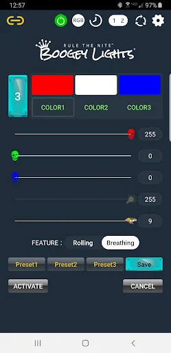 Boogey Lights® G2 Controllers Screenshots