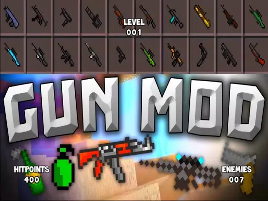 Скриншоты Guns Craft Mod iPad 