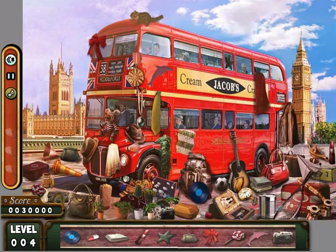تصاویر Hidden Object LONDON iPad 