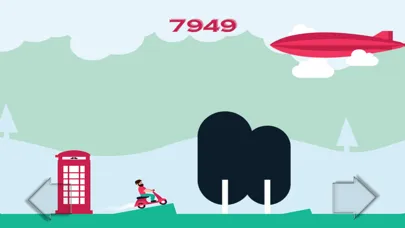 Tangkapan layar Scooter Rush - Uphill Climbing Bike Race