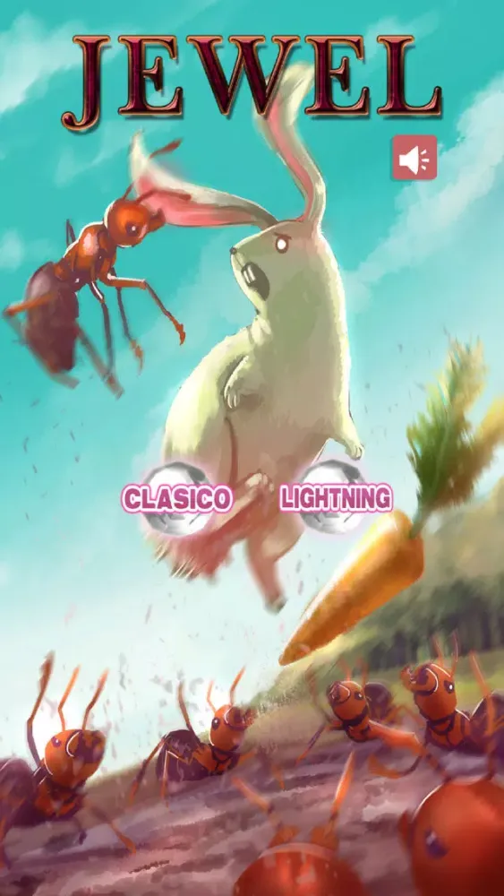 Screenshot di Ants vs Rabbit Gem Crush