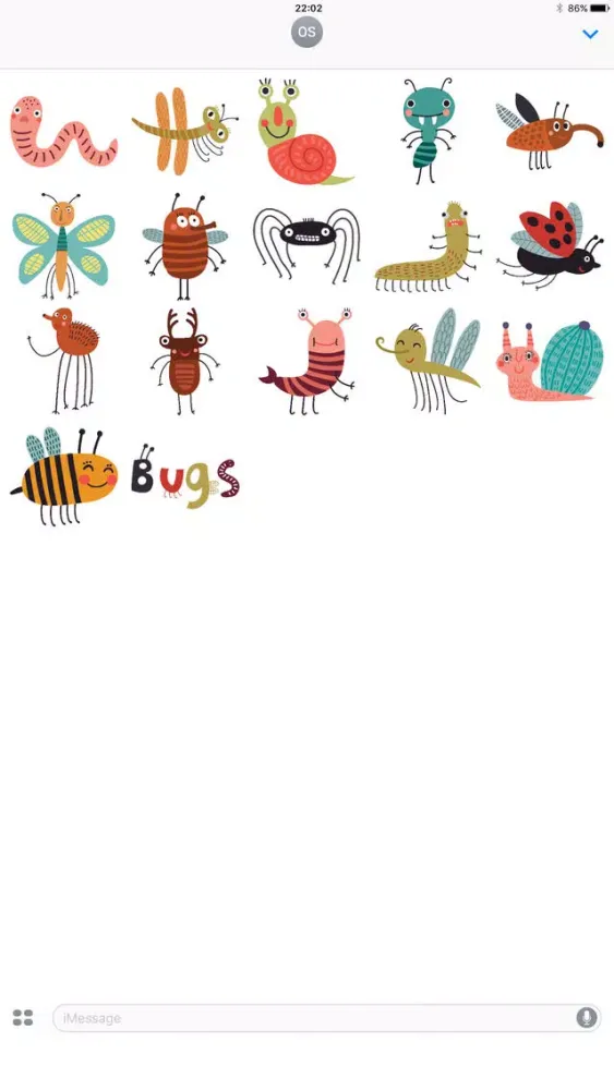 تصاویر Bugs! Stickers