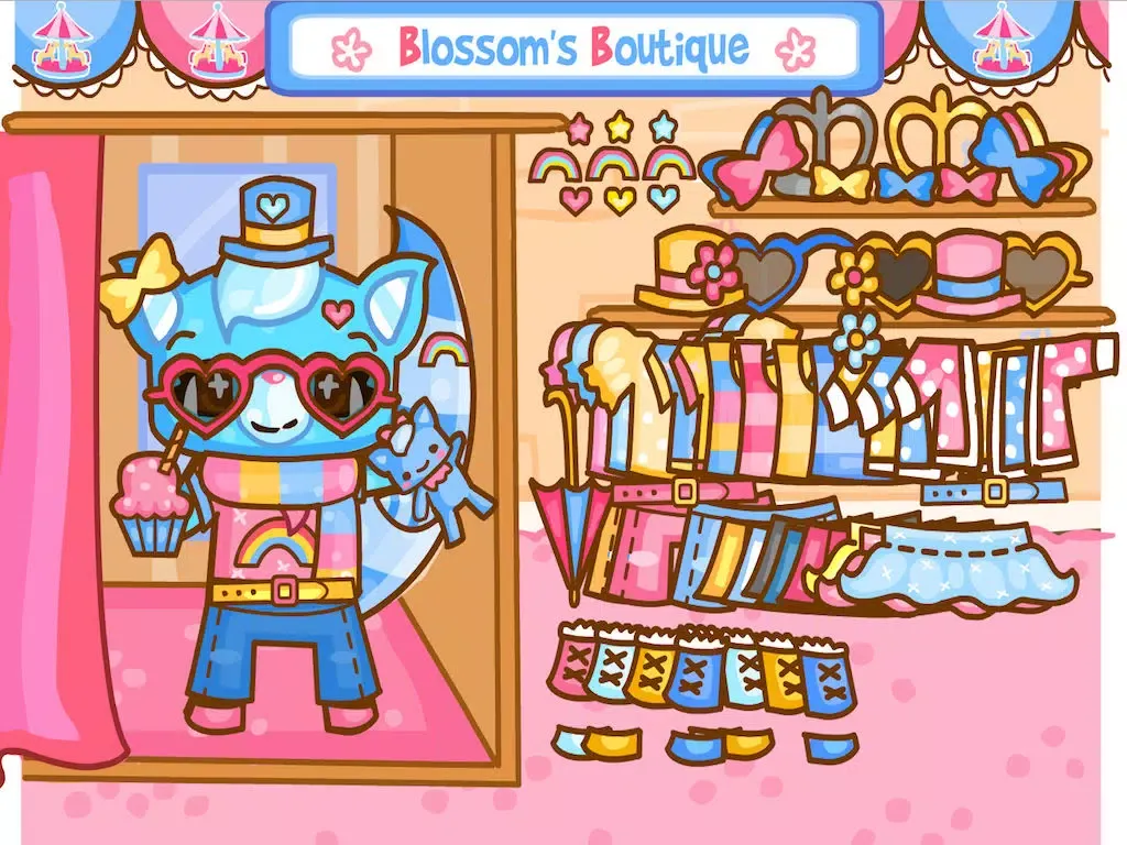 Captures d'écran de Dress up Sofia - my super fashion dream pet iPad 