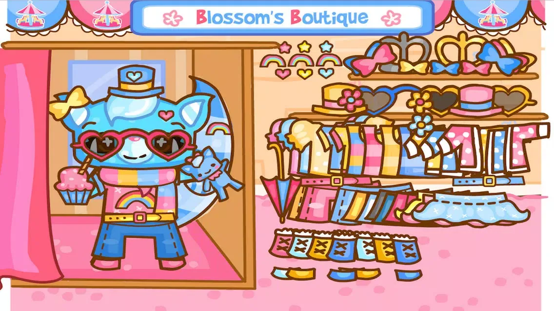 Captures d'écran de Dress up Sofia - my super fashion dream pet