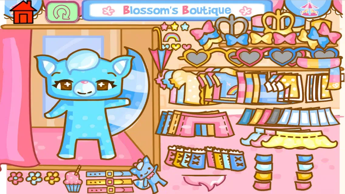 Captures d'écran de Dress up Sofia - my super fashion dream pet