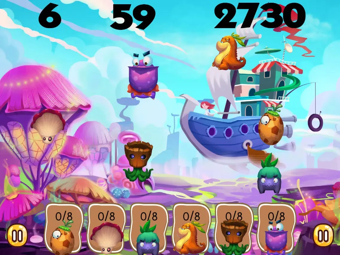 Flying Ship Defense iPad 應用截圖