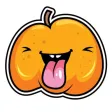 Orange Stickers Pack Orange Stickers Pack