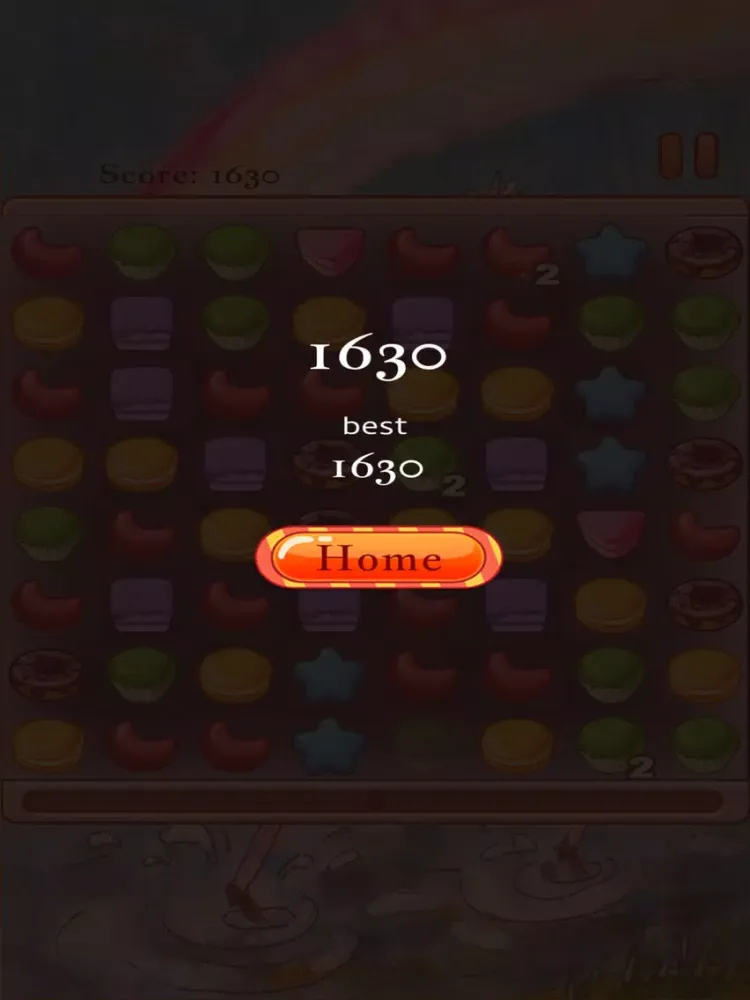 Sky Rainbow Cookie Collect iPad  Screenshots