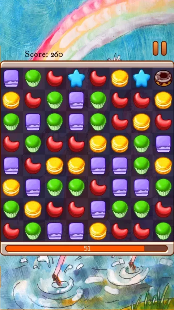 Sky Rainbow Cookie Collect Screenshots