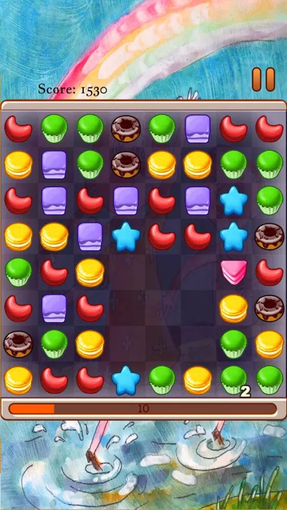 Sky Rainbow Cookie Collect Screenshots