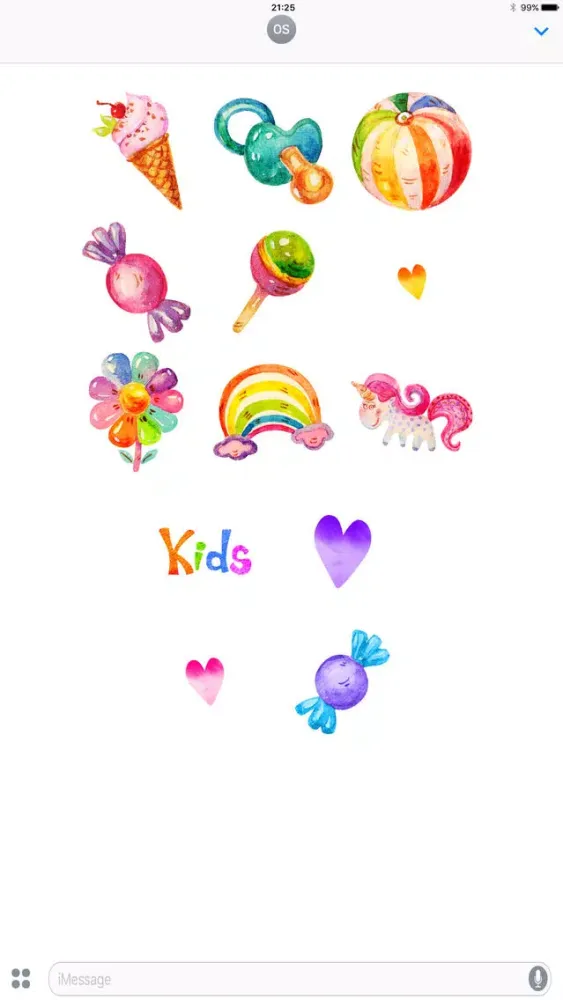 Screenshot di Unicorn Rainbow Stickers