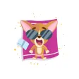 Chihuahua Smiley Stickers