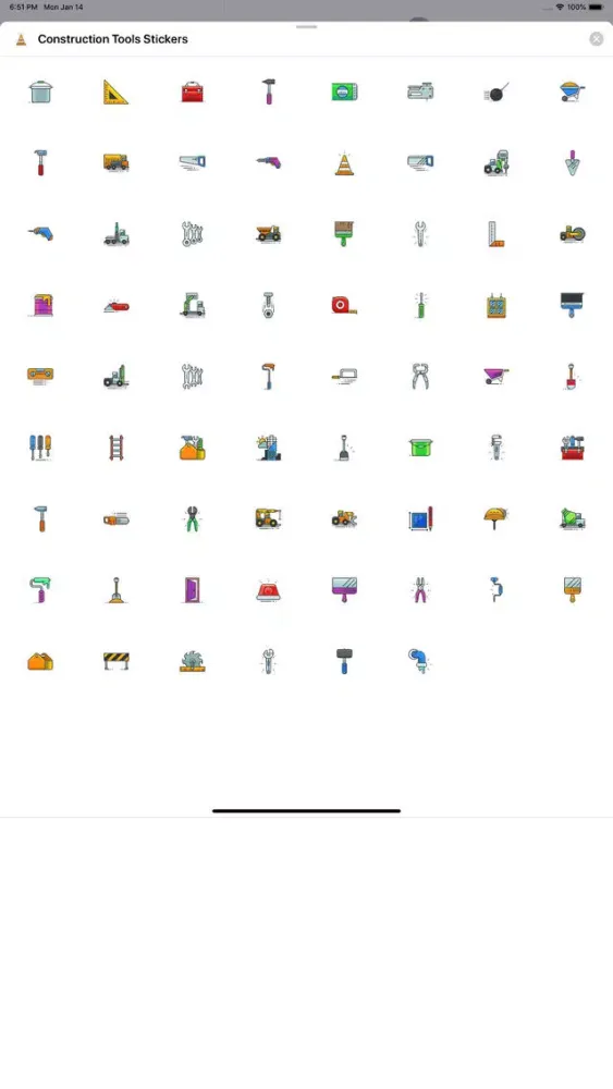 Screenshot di Construction Tools Stickers