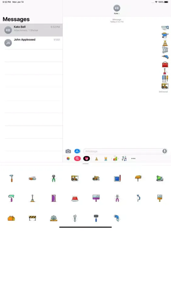 Screenshot di Construction Tools Stickers