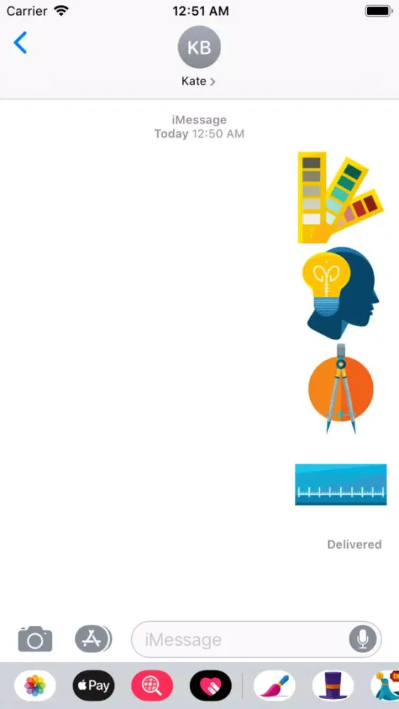Design Tools Stickers Ekran Görüntüleri