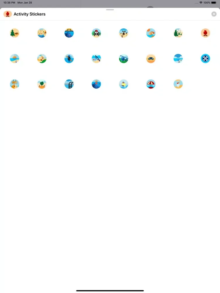 Disasters Stickers iPad  スクリーンショット
