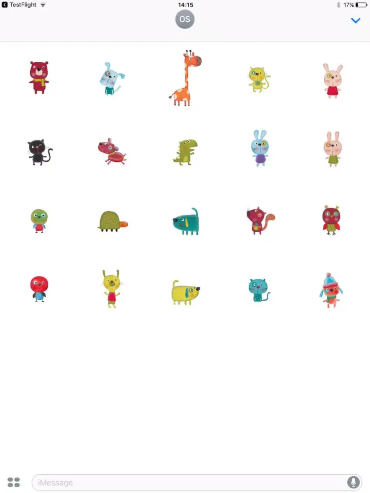 Fairy Tale Pet! Stickers iPad  スクリーンショット