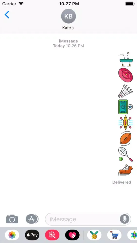 Screenshot di Sports Stickers