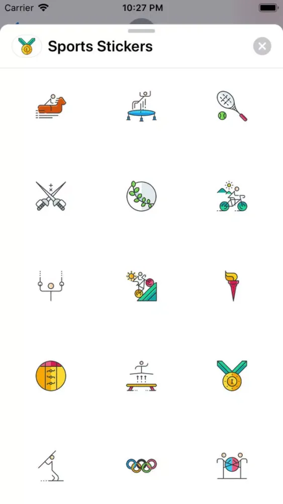 Screenshot di Sports Stickers