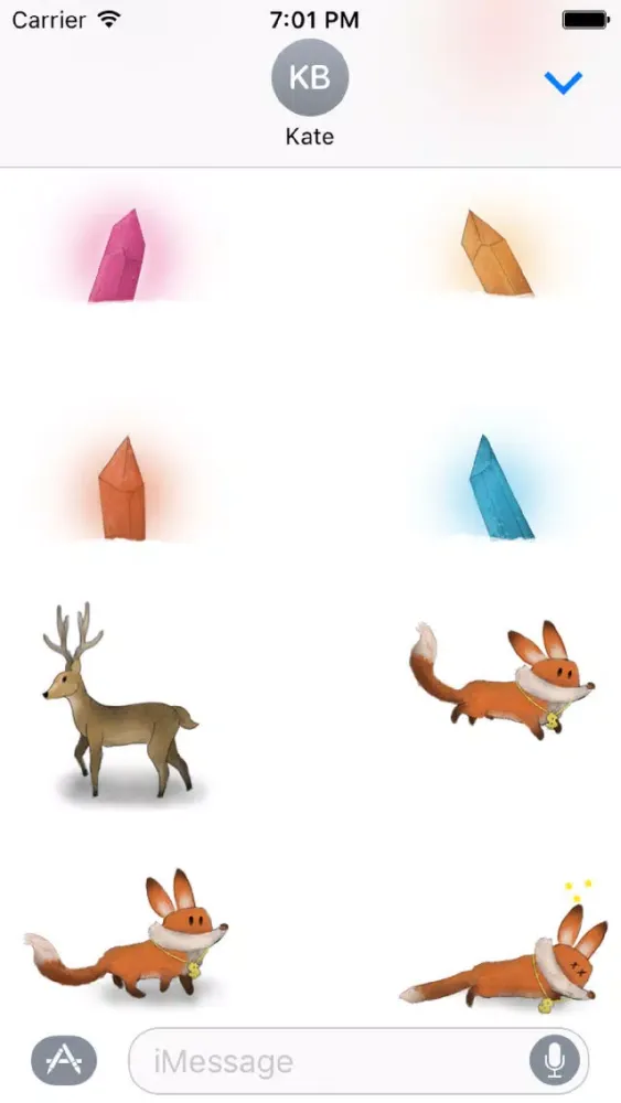 Red Fox Stickers应用截图