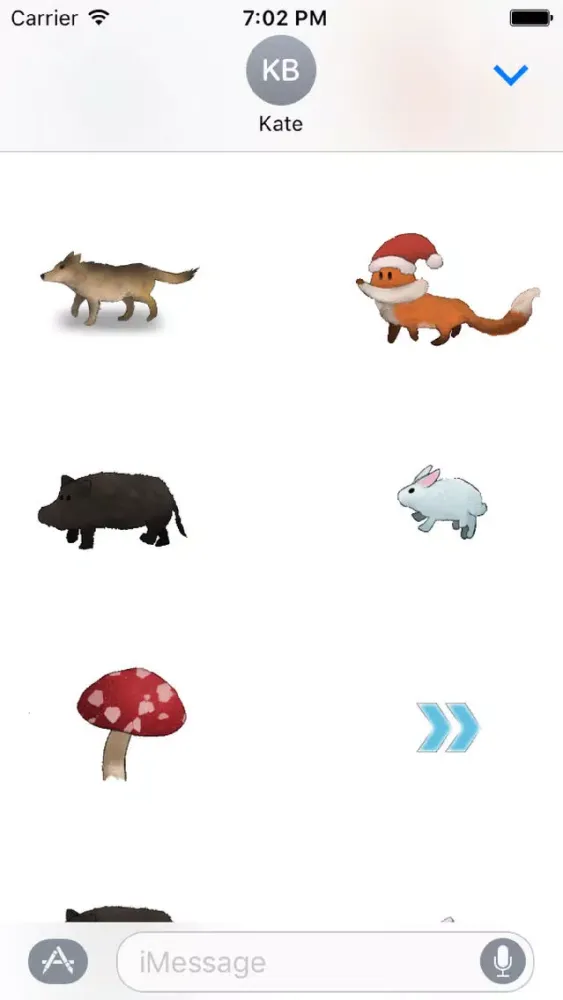 Red Fox Stickers应用截图