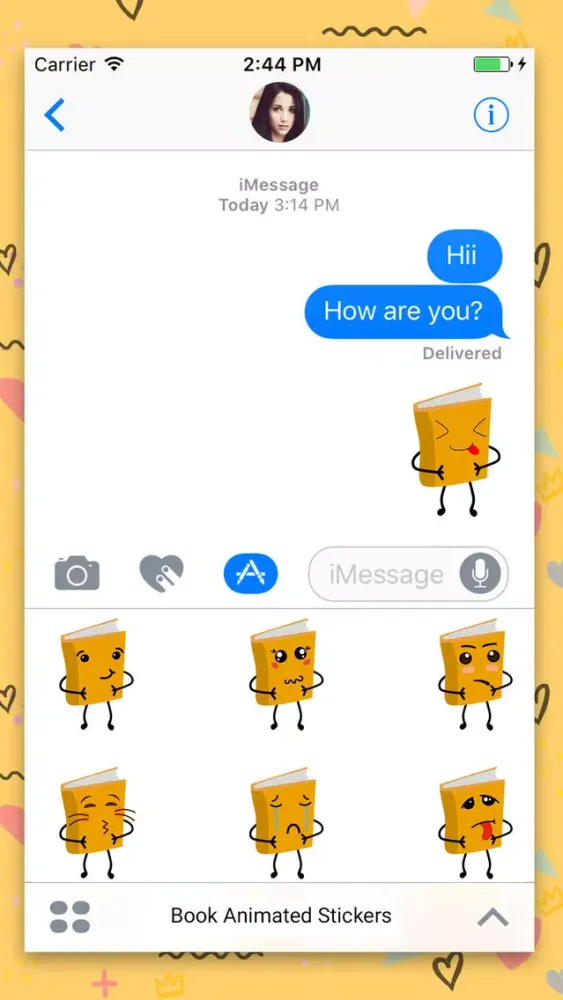 Book Emoji : Animated Stickers Screenshots