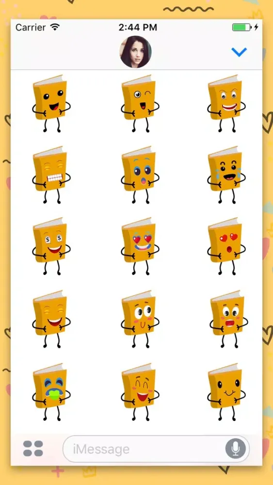 Book Emoji : Animated Stickers Screenshots