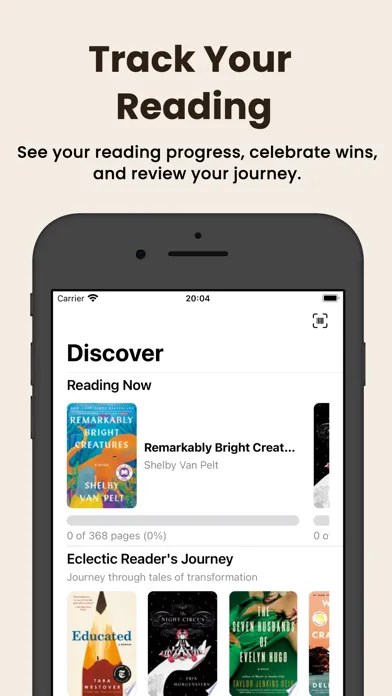 Zrzuty ekranu Book Bounce: Reading Tracker